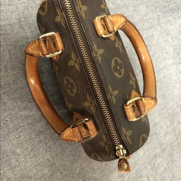 Louis Vuitton Hand Bag Mini speedy Brown Monogram - Picture 5 of 8